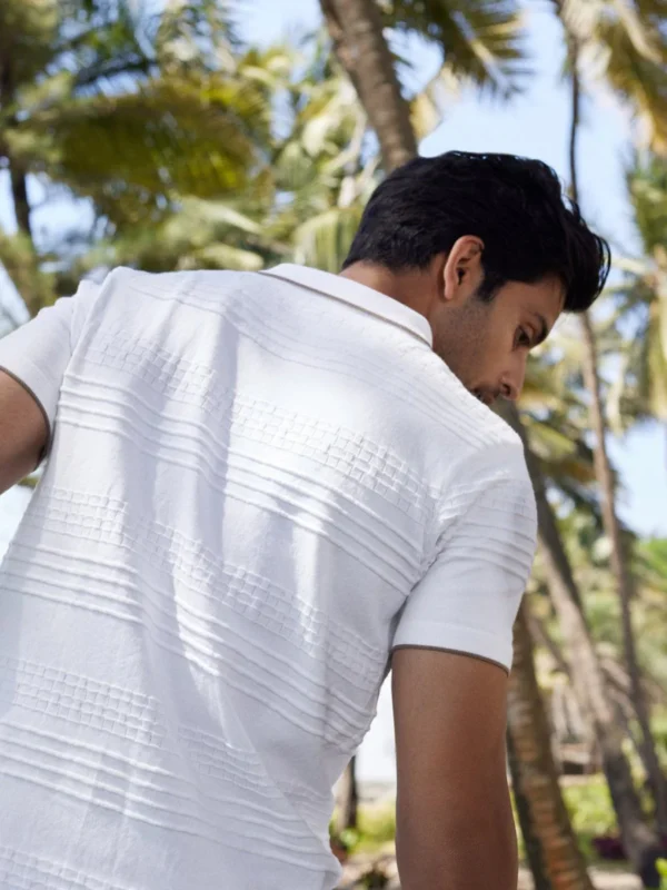 Tipping Collar Polo T-shirt - LineUp - Image 2