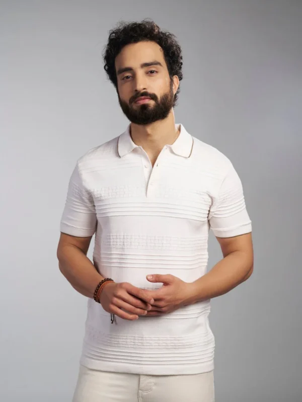 Tipping Collar Polo T-shirt - LineUp - Image 4