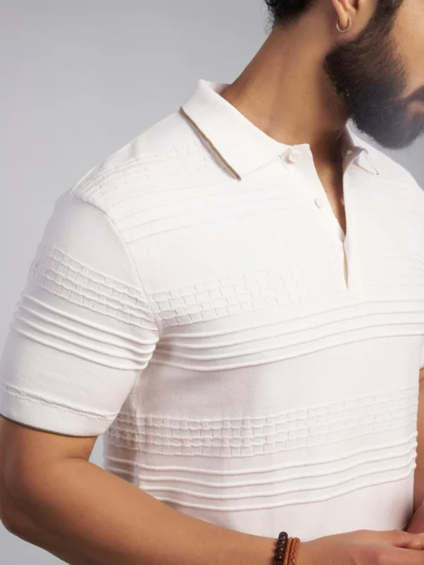 Tipping Collar Polo T-shirt - LineUp - Image 6