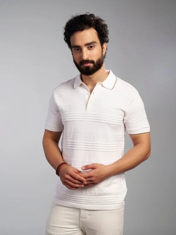 Tipping Collar Polo T-shirt - LineUp - Image 7